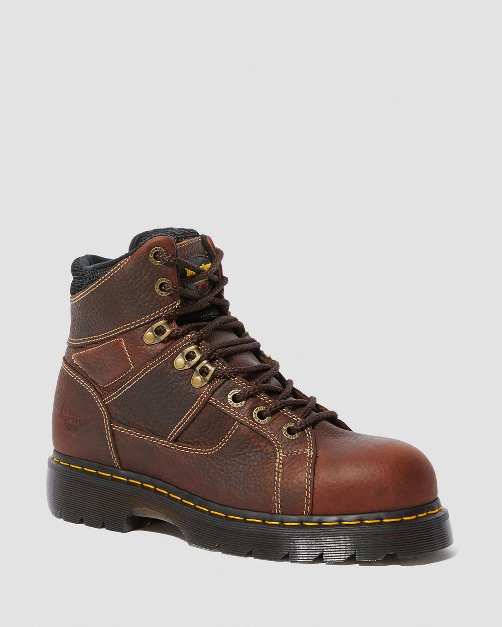 Dr Martens Ironbridge Extra Wide Kožené Pracovné Topánky Panske ( Hnede ) SK 539-JVTFOL